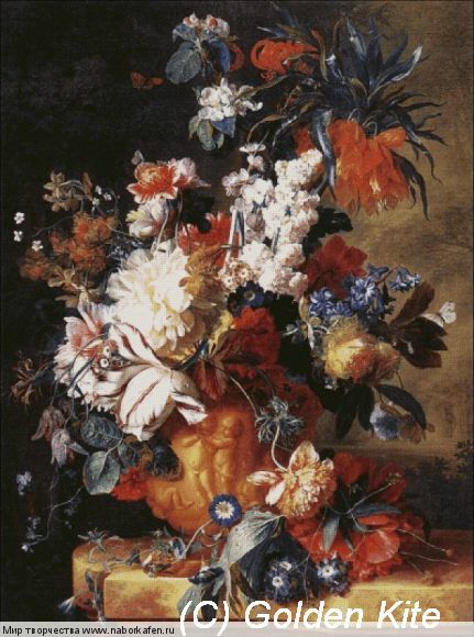219. Bouquet of Flowers in an Urn