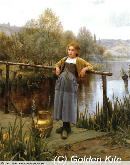 1462. Young Girl by a Stream
