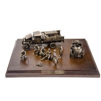 ДИОРАМА "СОВЕТСКАЯ ПОЛЕВАЯ КУХНЯ. ЗИМА 1943" 1/35