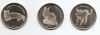 Кошки набор монет (3 монеты) 1 фунт  2019 Остров Строма