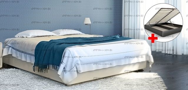 Кровать с подъемным механизмом Аврора Perrino 2.0 промо