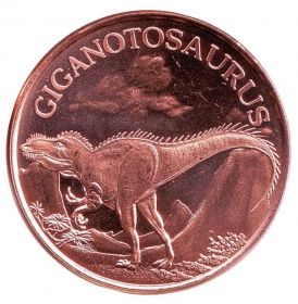 Гигантозавр США Монетовидный жетон