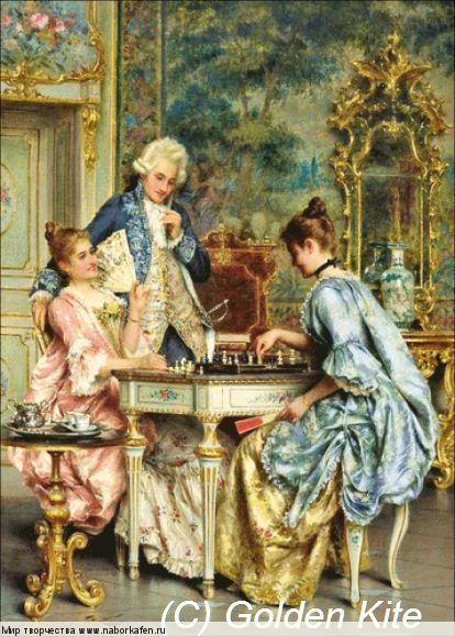1855. The Game of Chess (small)