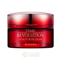 Missha Интенсивный антивозрастной крем для кожи вокруг глаз Time Revolution Vitality Eye Cream, 25 мл