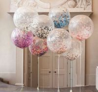 Воздушные шары с конфетти 60 см 1шт