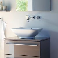 квадратная раковина-чаша Duravit Bacino