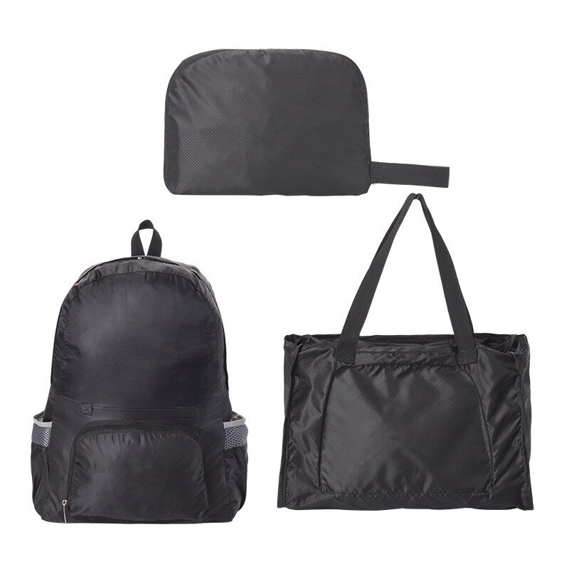 Водонепроницаемый Складной Рюкзак-Трансформер 2 В 1 Magic Backpack, Цвет Черный