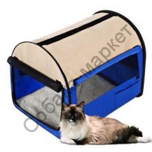 Палатка выставочная для кошек и собак 60*46*50 /размер М