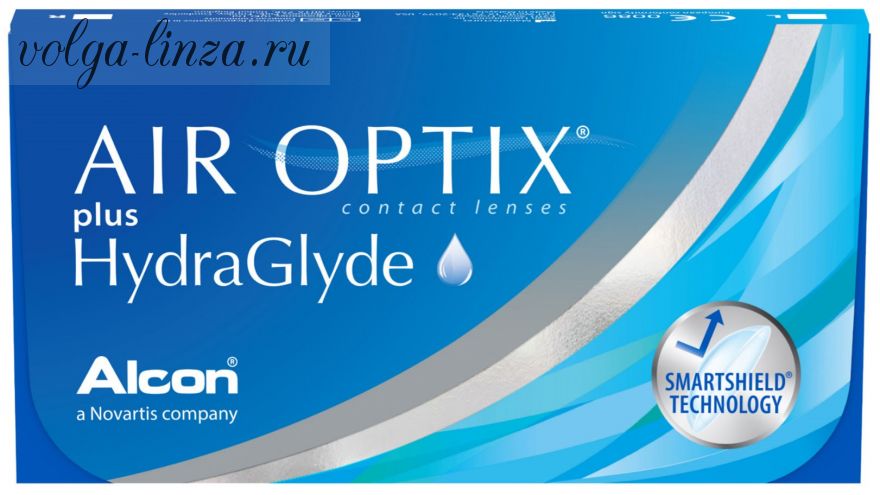 Air Optix HydraGlyde, 3 шт