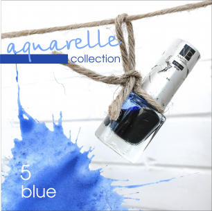 Watercolor drops 5 blue 5 ml Nartist