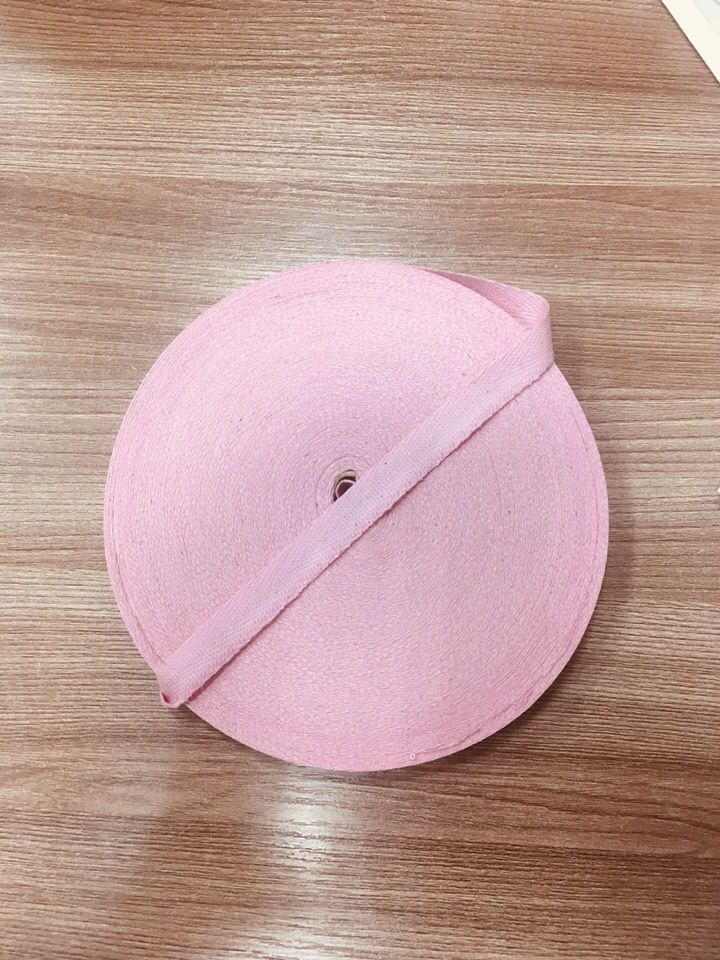 Киперная лента 15 мм розовый