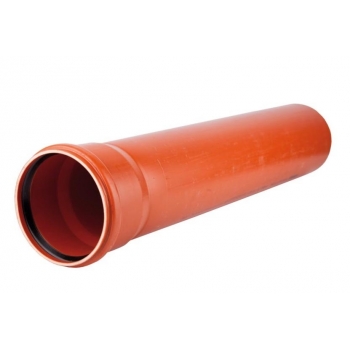 Труба гладкая d110x3,2x560 НПВХ наружная канализация Хемкор