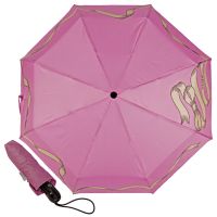 Зонт складной Ferre 6021-OC Tape Pink