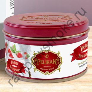Pelikan 200 гр - Yogurt Strawberry (Йогурт с Клубникой)