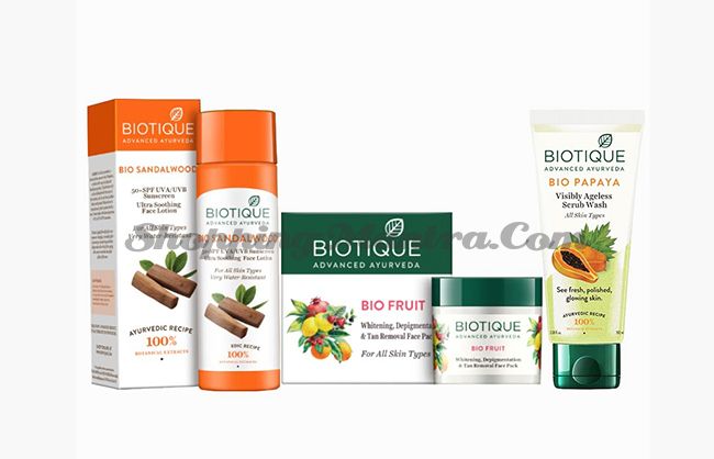 Солнцезащитный набор косметики для лица Биотик | Biotique Suncare Kit