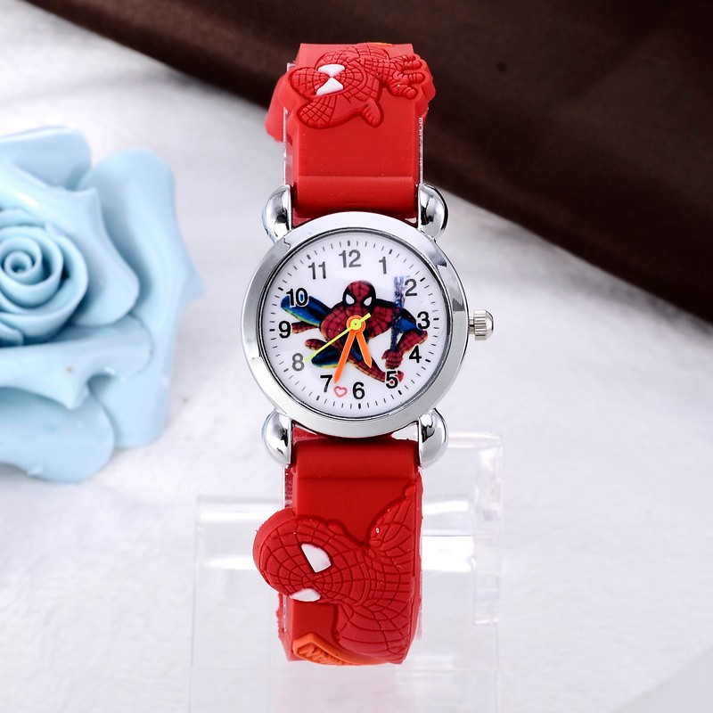 Наручные часы Человек Паук красного цвета