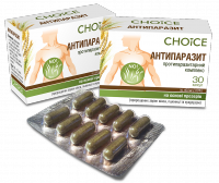 Антипаразит Choice, 30 капсул