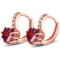 Серьги с горным хрусталем 9203