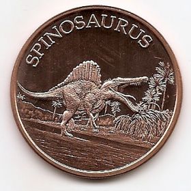 Спинозавр США Монетовидный жетон