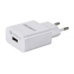 Сетевое зарядное устройство OL-515 (1xUSB, White)