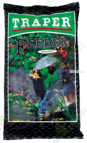 Прикормка Traper Secret Feeder black (Фидер черный) 1кг