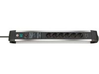 Сетевой фильтр Brennenstuhl Premium-Protect-Line 60 000 А; 6 розеток и 2 порта USB, 3 метра (1391000507)