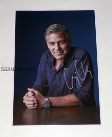 Автограф: Джордж Клуни