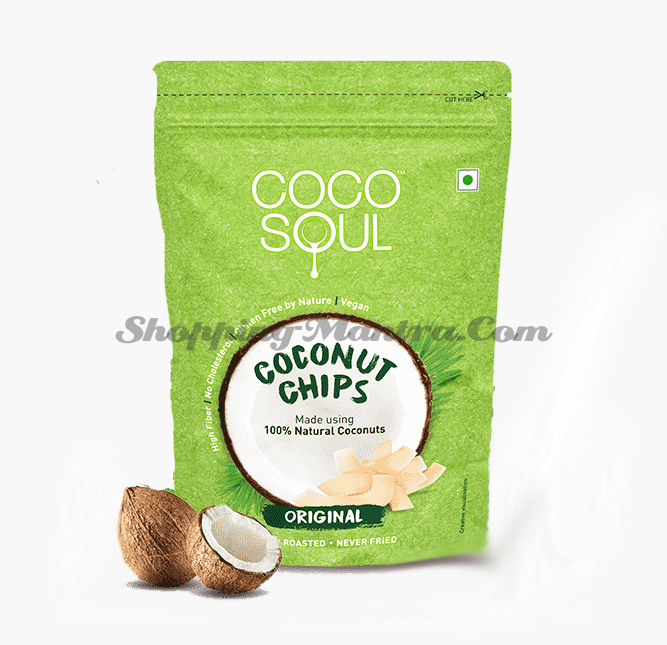 Кокосовые чипсы Оригинал Коко Соул | Coco Soul Coconut Chips Original