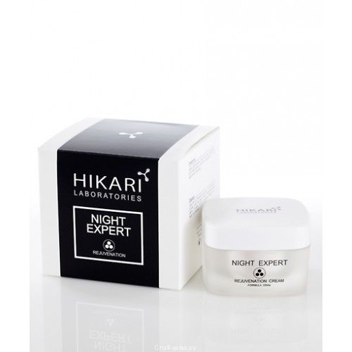 NIGHT EXPERT Cream Ночной уход, направленный на «восстановительные» работы Hikari (Хикари) 50 мл
