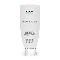 Klapp Очищающая пенка Clean & Active Cleansing Foam, 100 мл