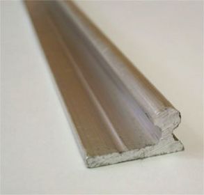 Нижний ходовой профиль НП118 L=3,0 м алюминий без покрытия