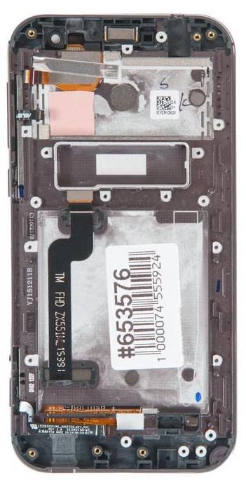 LCD (Дисплей) Asus ZX551ML ZenFone Zoom (в сборе с тачскрином) (в раме) (black) Оригинал