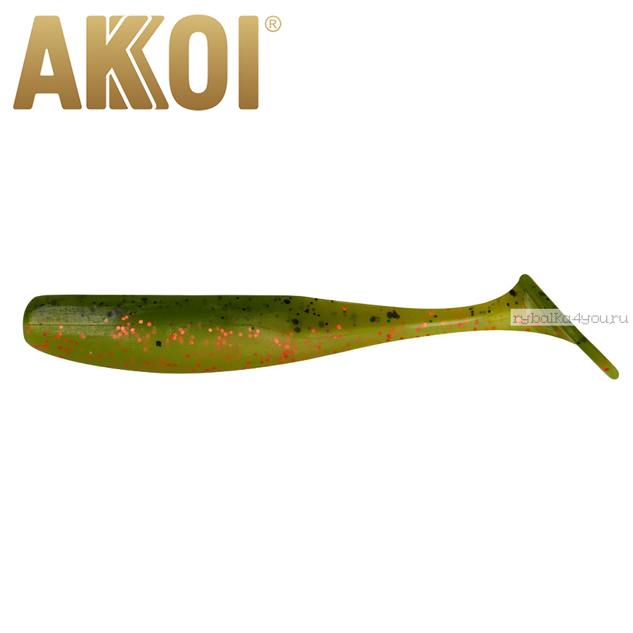 Мягкая приманка Akkoi Original Drop 2,9''  74 мм / 2,2 гр / упаковка 6 шт / цвет: OR20