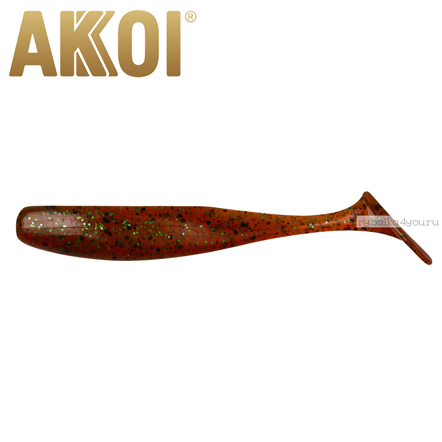 Мягкая приманка Akkoi Original Drop 2,9''  74 мм / 2,2 гр / упаковка 6 шт / цвет: OR21