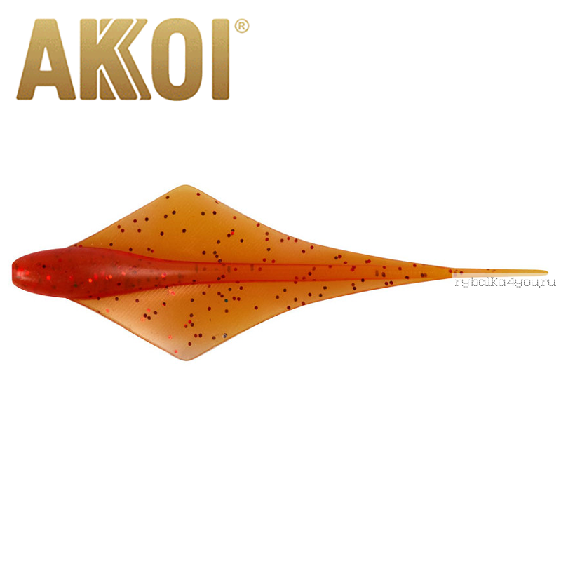 Мягкая приманка Akkoi Glider 70 мм / 0,83 гр / упаковка 10 шт / цвет: OR30