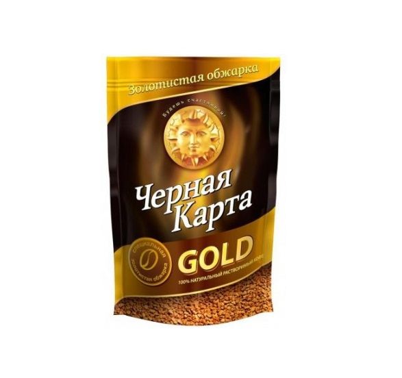 Кофе Черная карта Голд раств. м/у 150г