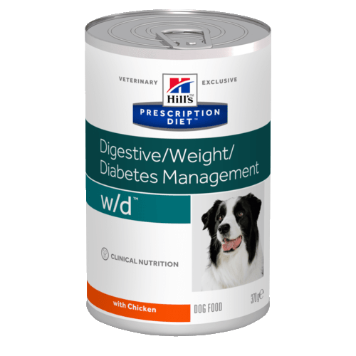 Консервы HILL’s DIET W/D диета для собак всех пород с избыточным весом 370гр