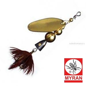 Блесна вертушка Myran Mira 15гр / цвет: Gold 6475-02