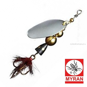 Блесна вертушка Myran Mira 20гр / цвет: Silver 6476-01