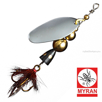 Блесна вертушка Myran Mira 2гр / цвет: Silver 6470-01