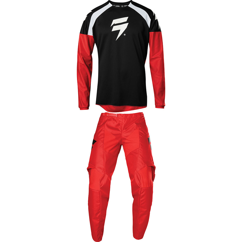 Shift - 2020 Whit3 Label Race 1 Red комплект джерси и штаны, красные