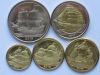 Парусники Набор монет  Острова Тортуга 2019 (5 монет)