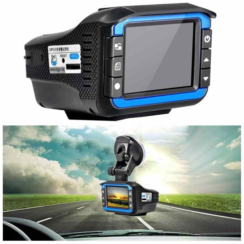 Комбоустройство 2 в 1 ВидеорегистраторАнтирадар Radar Video Recording