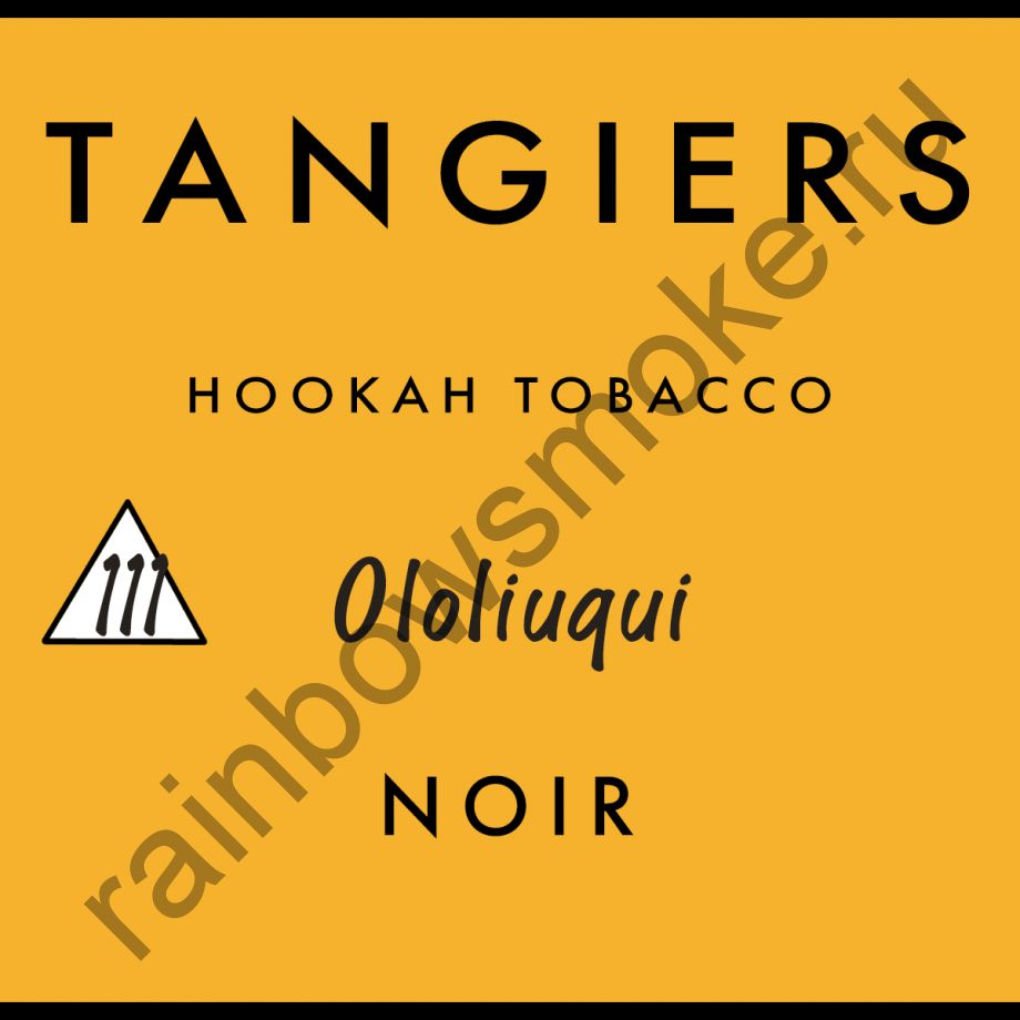Tangiers Noir 250 гр - Ololiuqui (Ололо)