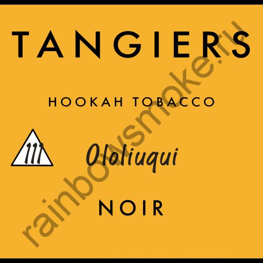 Tangiers Noir 250 гр - Ololiuqui (Ололо)