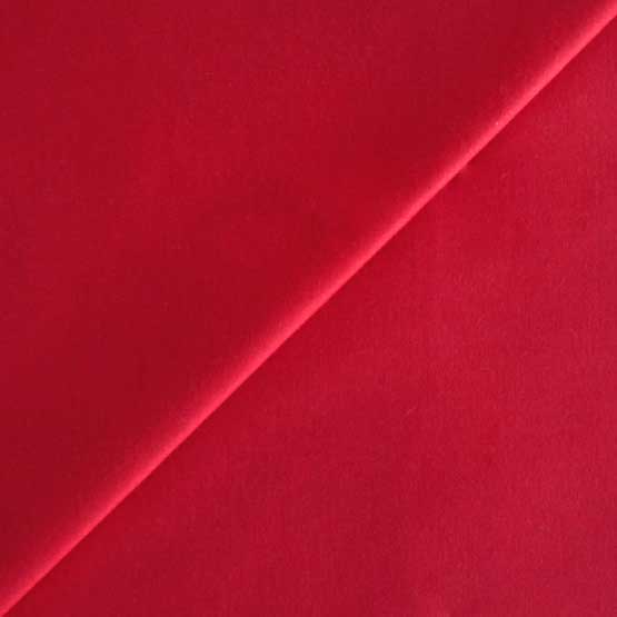 Ткань Хлопок Однотонный красный 50x40