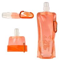 Складная бутылка для воды VAPUR цвет оранжевый