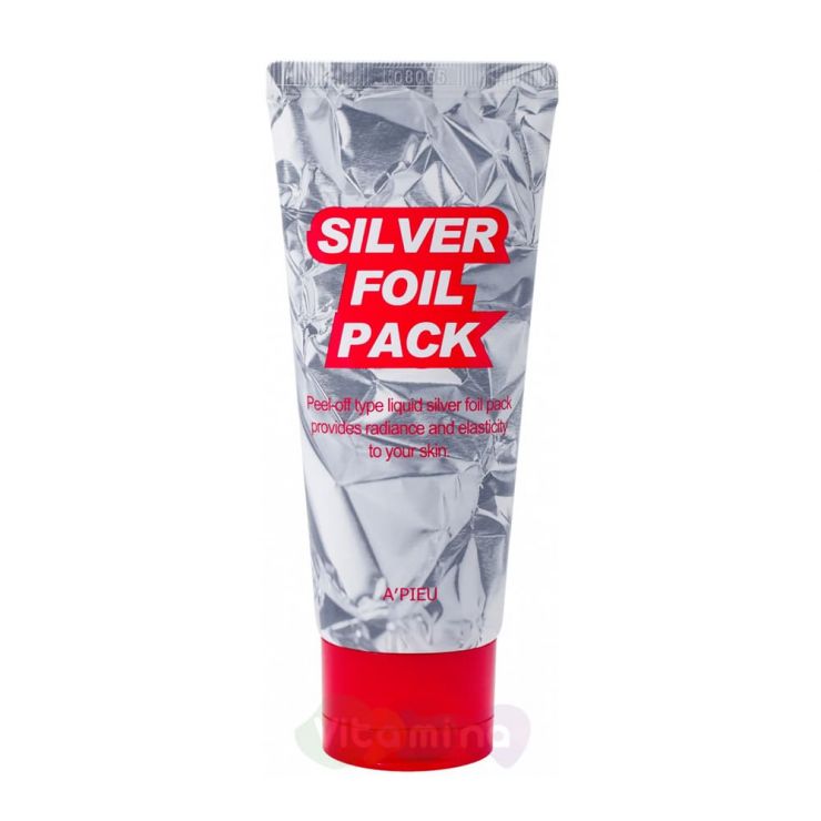 A'Pieu Серебряная маска-фольга Silver Foil Pack, 60 мл