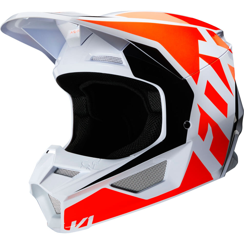 Fox V1 Prix Fluorescent Orange шлем, оранжевый