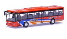 Автобус металлический «Междугородний», инерционный, масштаб 1:43